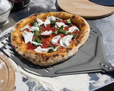 Alfa Forno 2 Pizze Pizza Oven Hybride Buiten MODERNO Alfa Forni