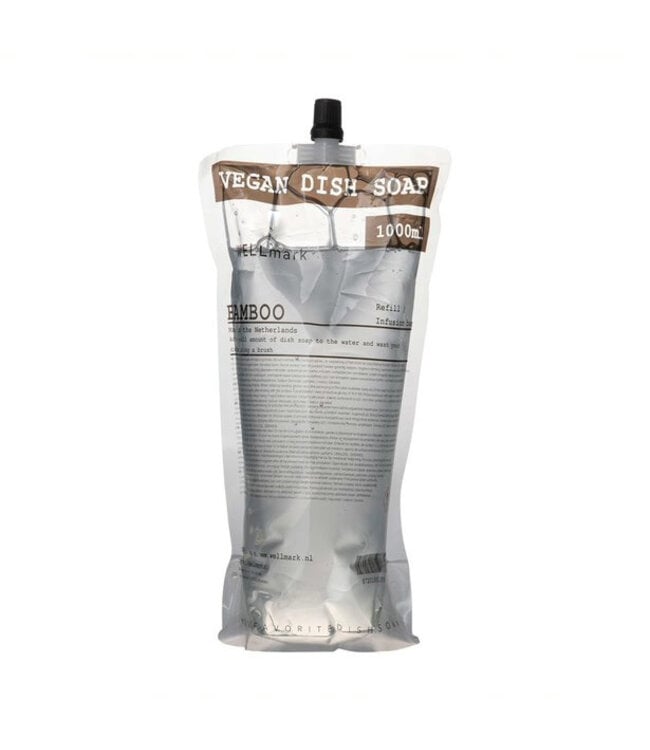 Wellmark Refill Dish Soap Bamboo 1L Wellmark
