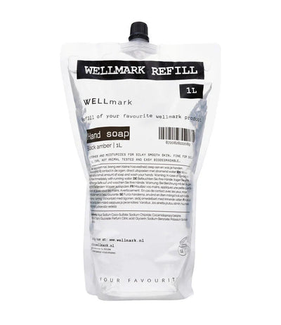 WELLmark Dark Amber Handzeep Navulling 1L Wellmark