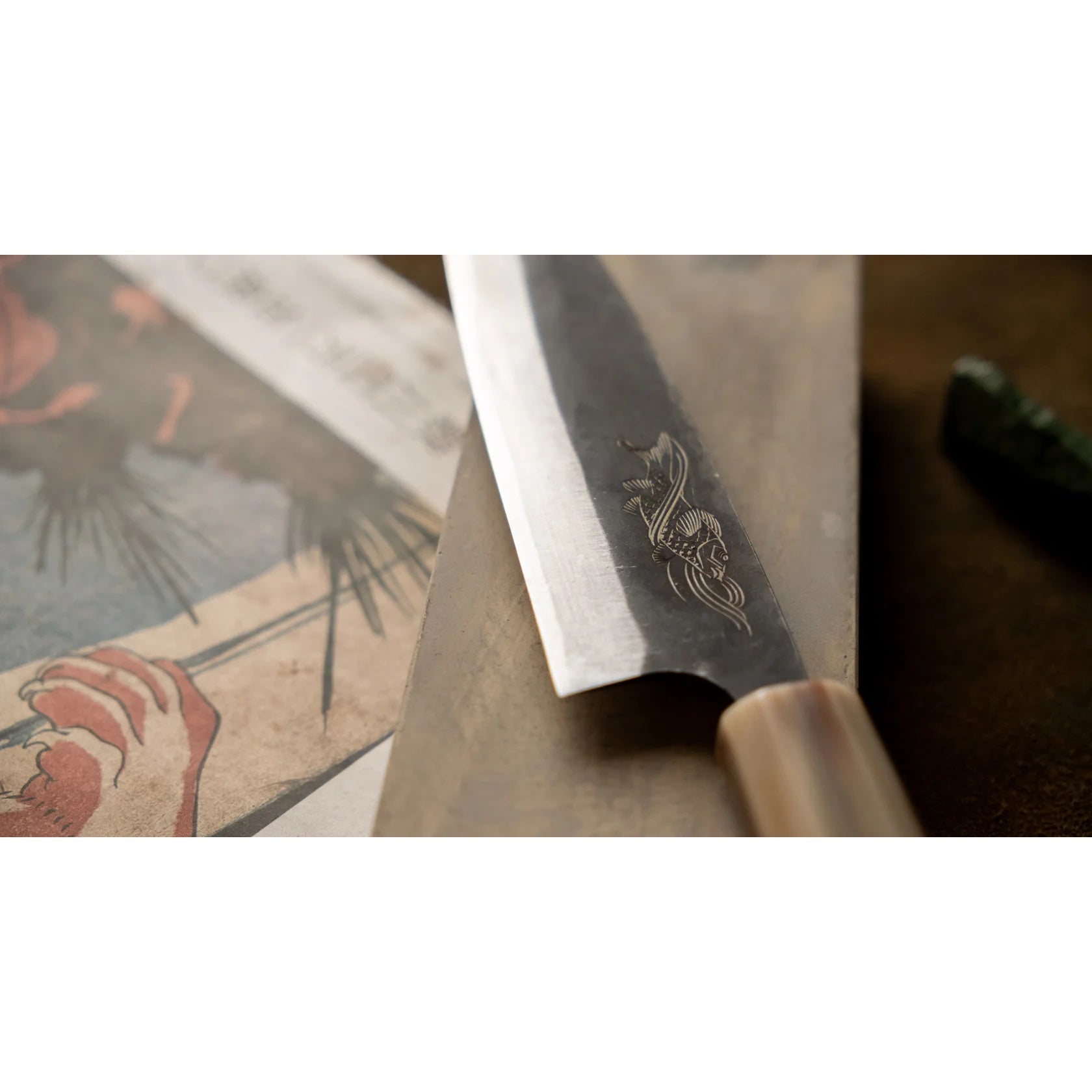 Yoshida Gyuto SUJ-2 Kuro-uchi 210mm Japans Mes Braainest