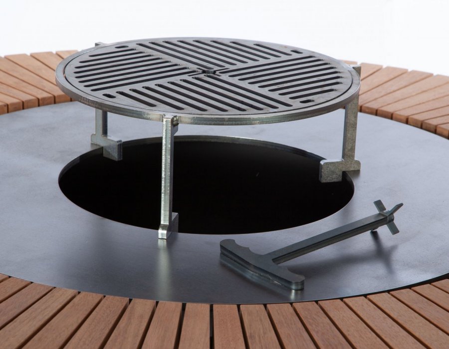 Caspero Design Teppanyaki etage grill rooster 40cm Caspero Design