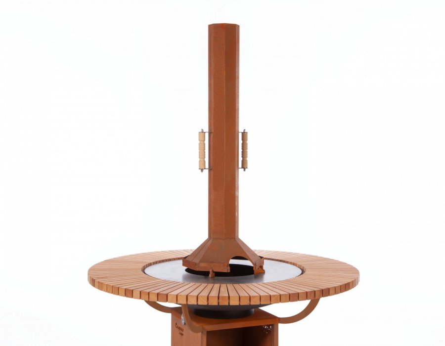 Caspero Design Teppanyaki rookschouw cortenstaal 50cm Caspero Design
