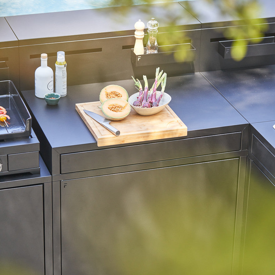 Werkblad Module met Barblad – Forge Adour Buitenkeuken Forge Adour