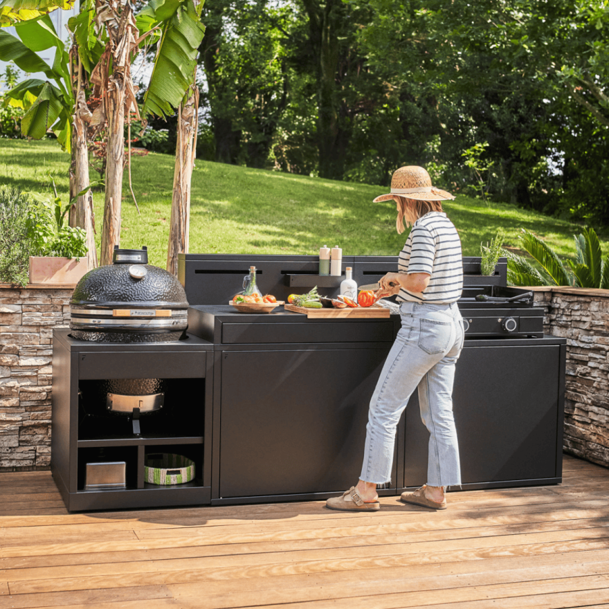 Werkblad Module met Barblad – Forge Adour Buitenkeuken Forge Adour