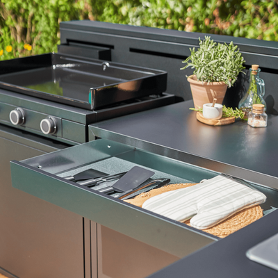 Werkblad Module met Barblad – Forge Adour Buitenkeuken Forge Adour