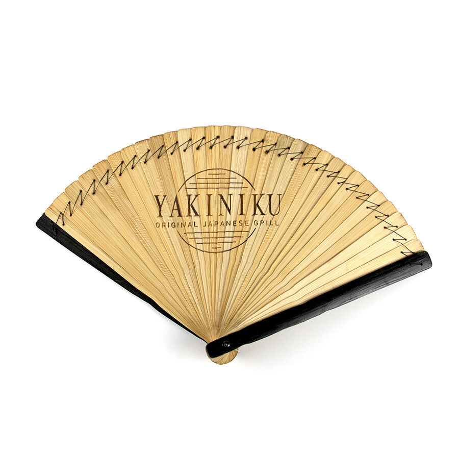 YAKINIKU Bamboo Hand Fire Fan Yakiniku