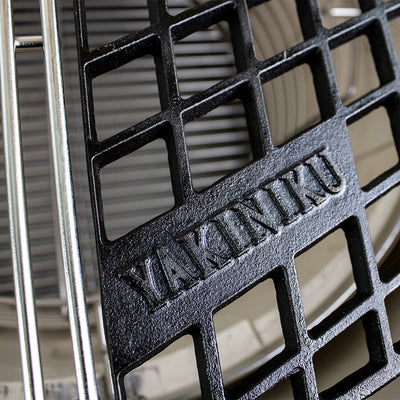 22" YAKINIKU 1/2 Gietijzeren Rooster Meatmaker Yakiniku