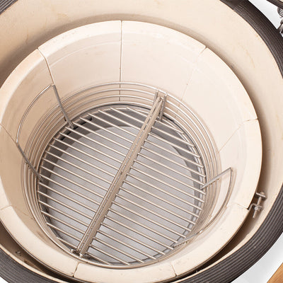 YAKINIKU Kolenmand Large voor kamado, RVS met scheidingsstuk Yakiniku