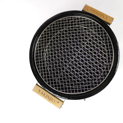 YAKINIKU Shichirin Round keramiek rvs Yakiniku