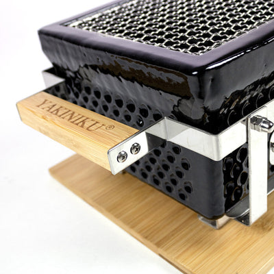 YAKINIKU Shichirin Rectangle Keramiek RVS Yakiniku