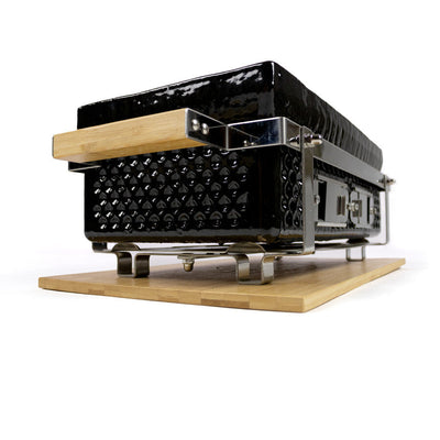 YAKINIKU Shichirin Rectangle Keramiek RVS Yakiniku