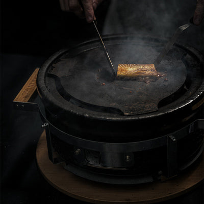 Shichirin teppanyaki rond Yakiniku